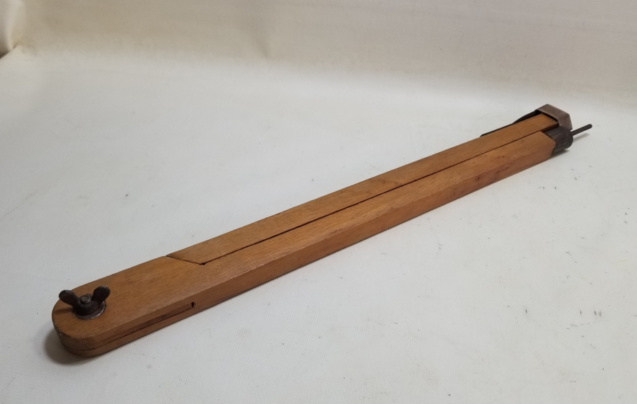 OSMANLI DÖNEMİ DEV BOYDA EL YAPIMI NADİR MÜHENDİS PERGELİ