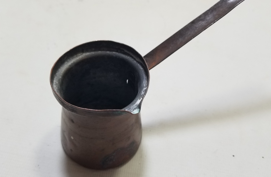 OSMANLI DÖNEMİ EL YAPIMI KAHVE CEZVESİ