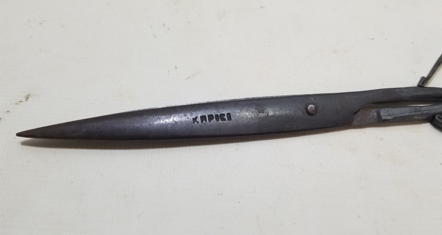 EL YAPIMI ANTİKA MAKAS