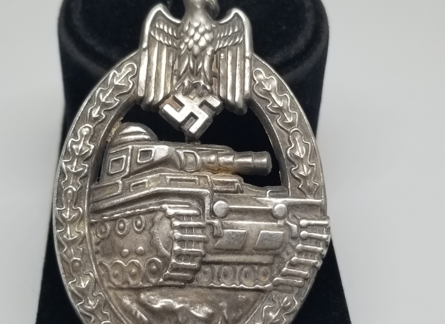 2. DÜNYA SAVAŞI DÖNEMİ NADİR NAZİ TANKÇI SUBAY BRÖVESİ