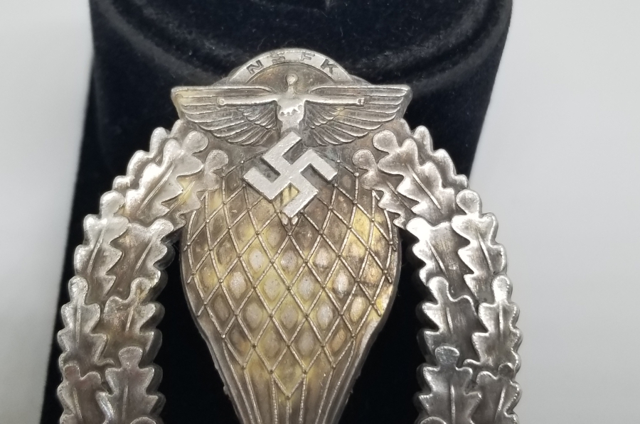 2. DÜNYA SAVAŞI DÖNEMİ NADİR NAZİ SUBAY ROZETİ - BRÖVESİ