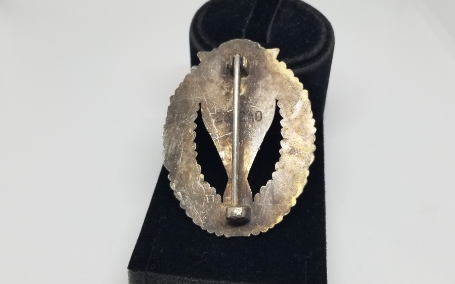 2. DÜNYA SAVAŞI DÖNEMİ NADİR NAZİ SUBAY ROZETİ - BRÖVESİ