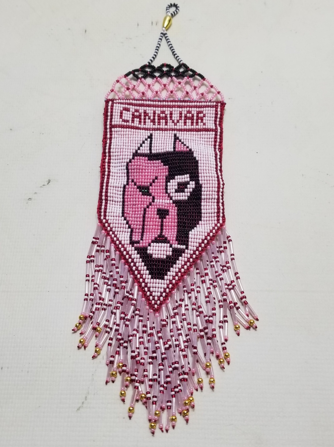 CEZAEVİ YAPIMI BONCUK İŞİ ARABA SÜSÜ