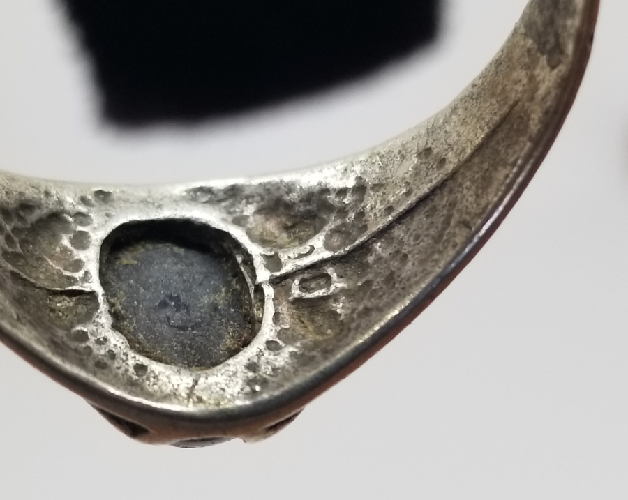 KABARTMA İŞÇİLİKLİ HAC HATIRASI GÜMÜŞ YÜZÜK