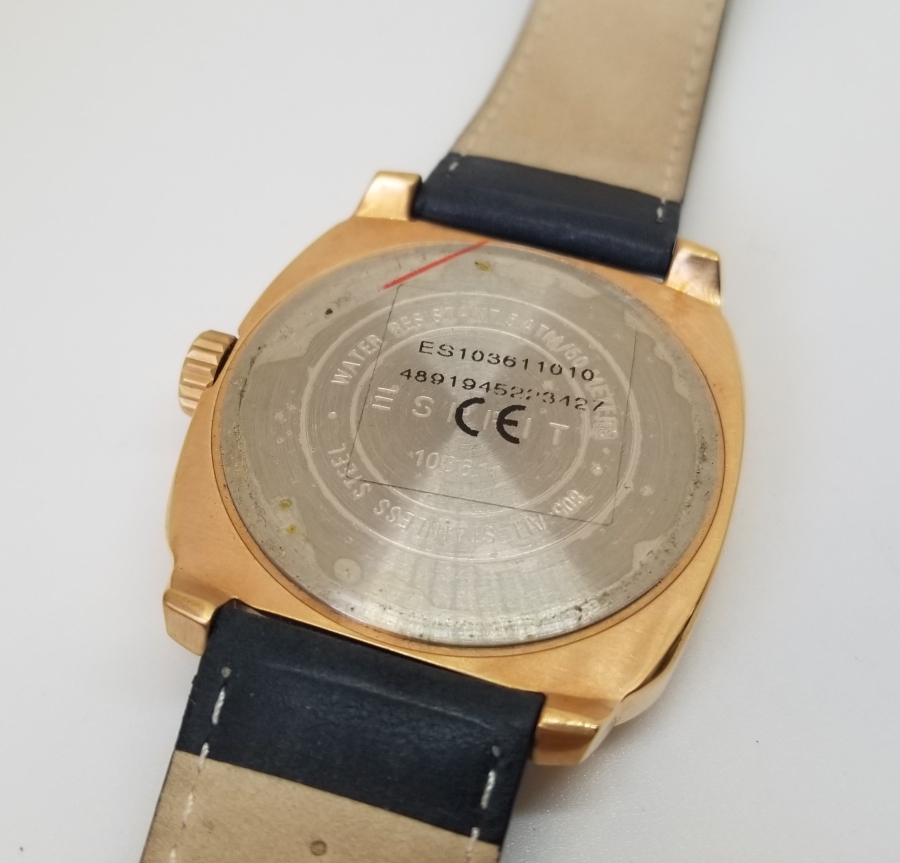 ESPRIT MARKA ALTIN KAPLAMA KOL SAATİ