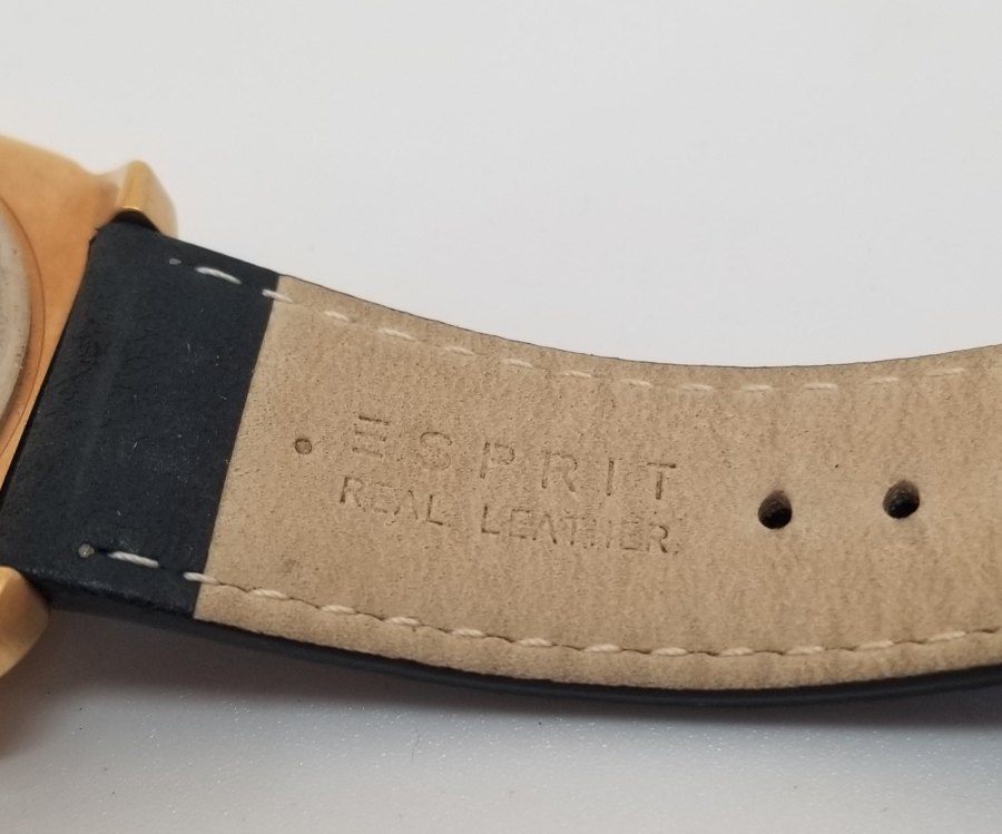 ESPRIT MARKA ALTIN KAPLAMA KOL SAATİ