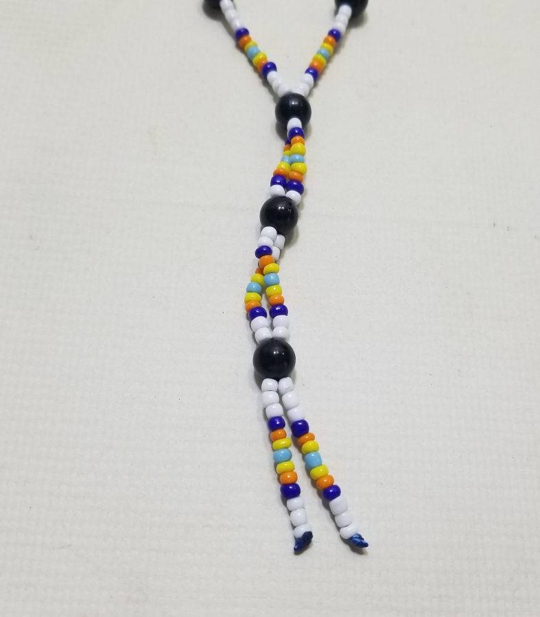 OPAL BONCUKLU CEZAEVİ YAPIMI EL İŞİ GERDANLIK