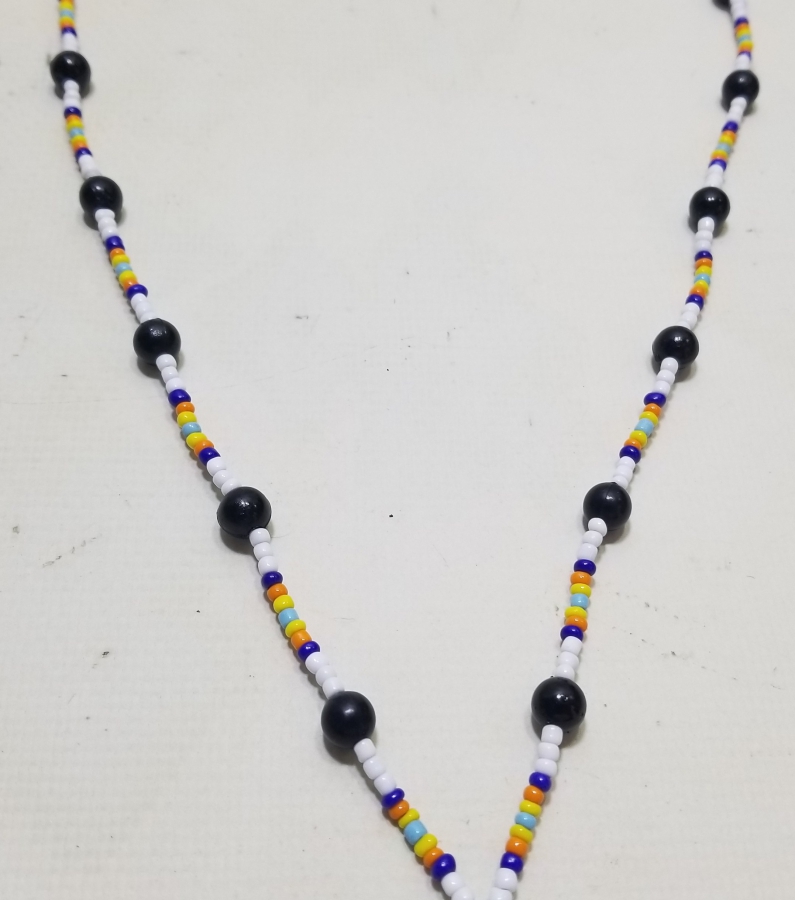 OPAL BONCUKLU CEZAEVİ YAPIMI EL İŞİ GERDANLIK