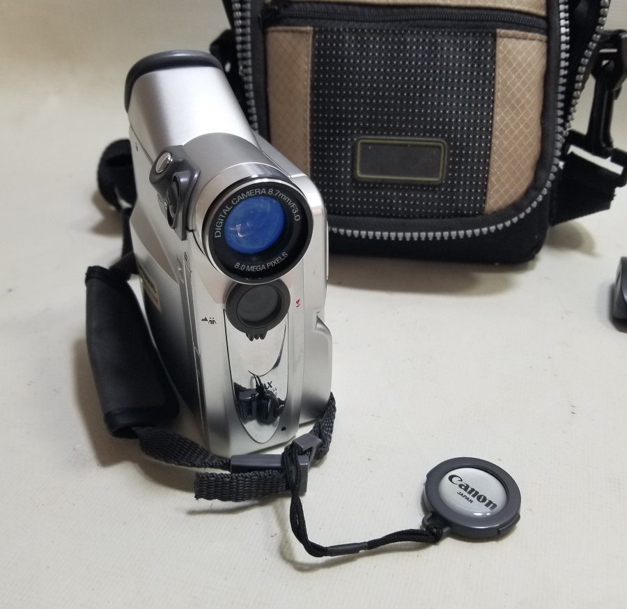 ORİJİNAL ÇANTASINDA CANON KAMERA