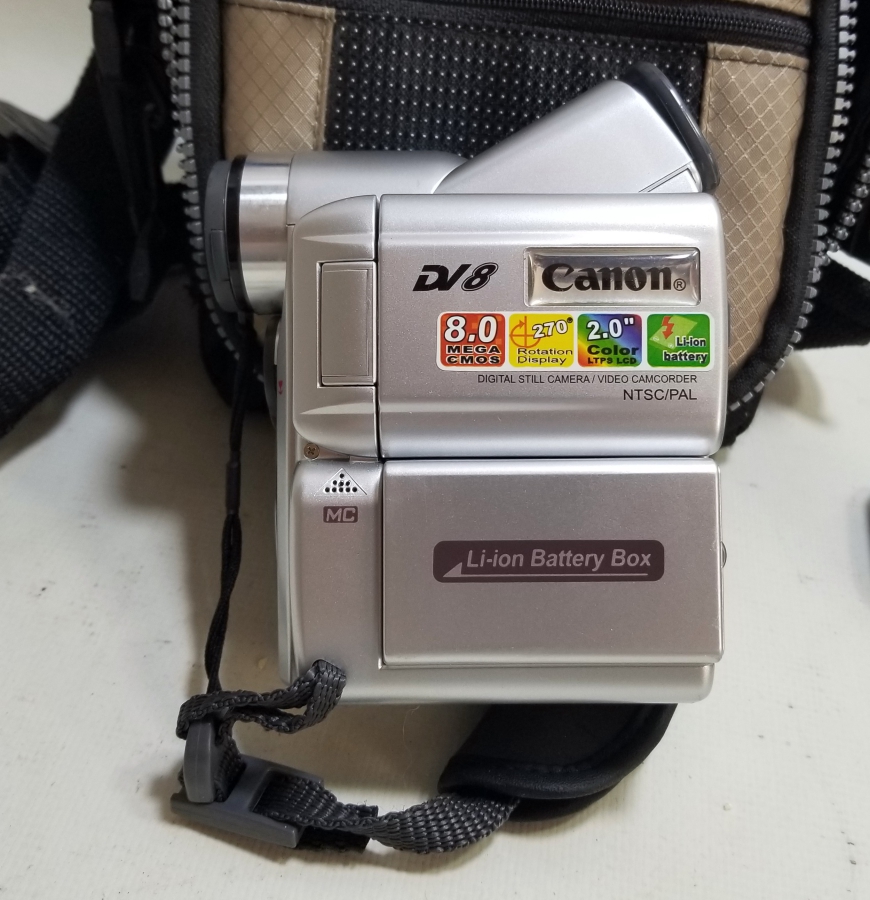 ORİJİNAL ÇANTASINDA CANON KAMERA