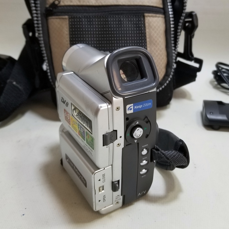 ORİJİNAL ÇANTASINDA CANON KAMERA