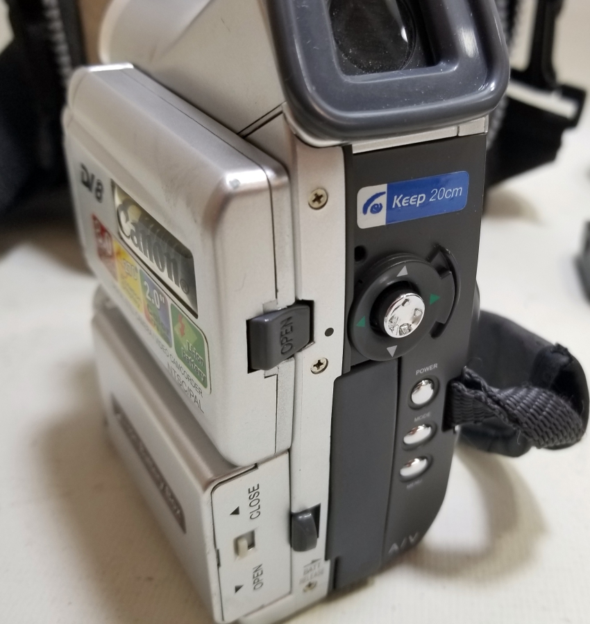 ORİJİNAL ÇANTASINDA CANON KAMERA