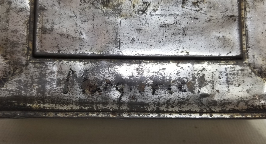 EL YAPIMI ANTİKA PUL KUTUSU