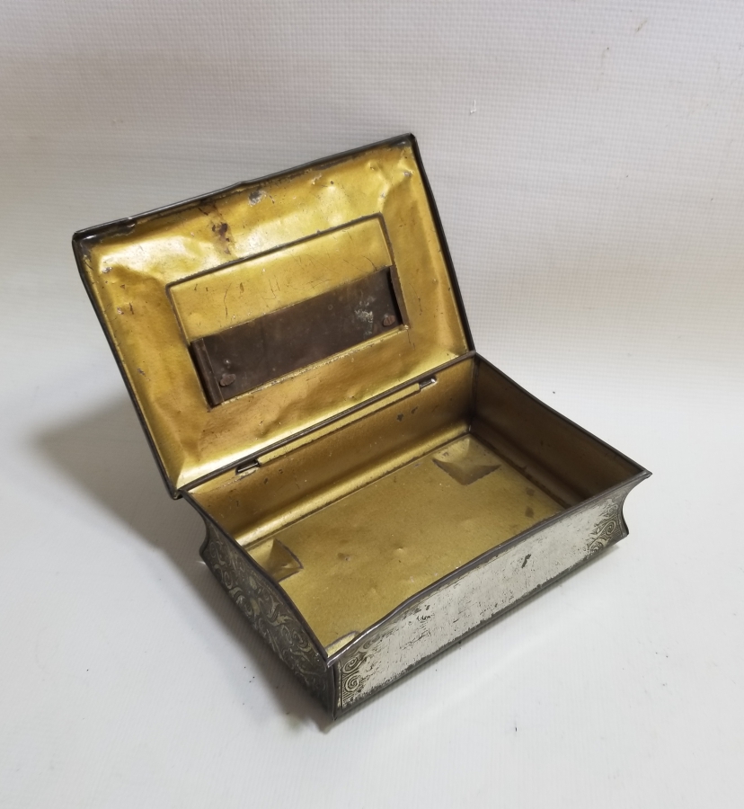 EL YAPIMI ANTİKA PUL KUTUSU