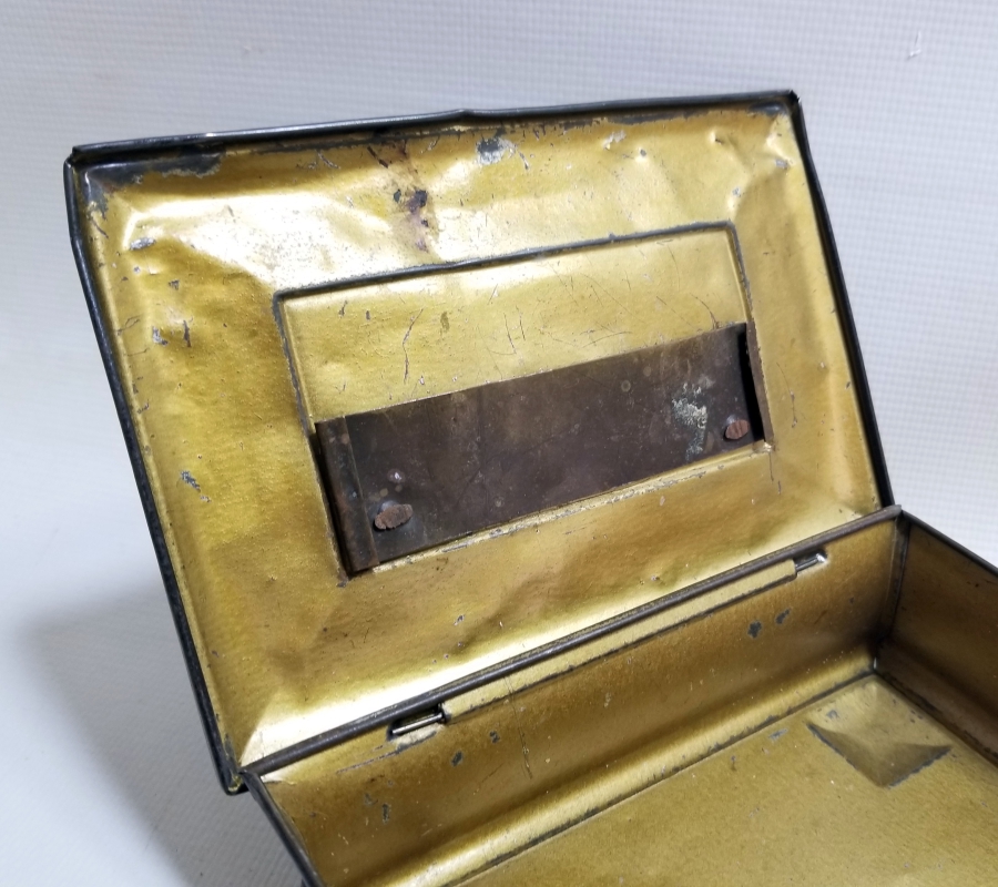 EL YAPIMI ANTİKA PUL KUTUSU