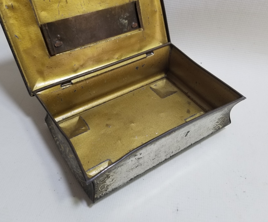 EL YAPIMI ANTİKA PUL KUTUSU