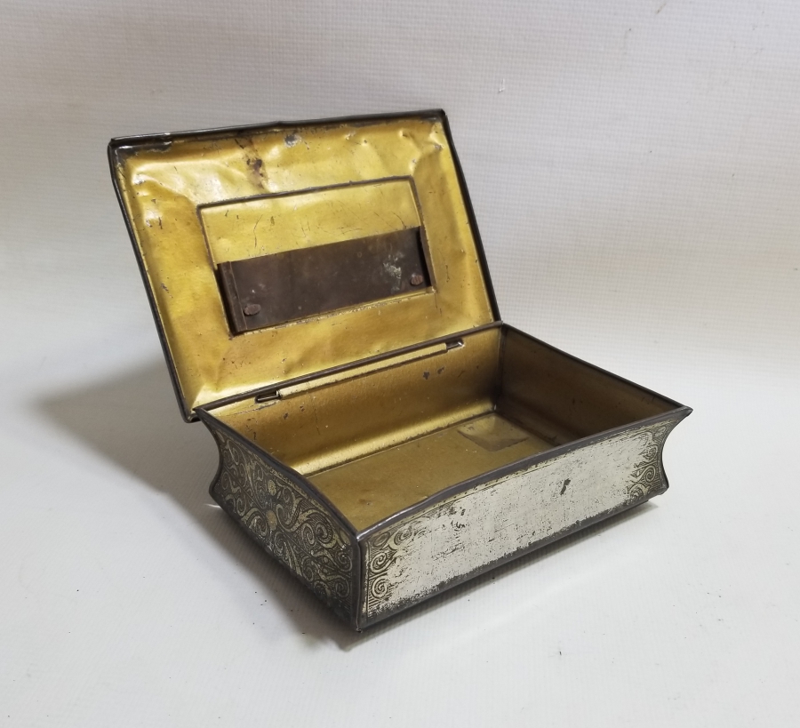 EL YAPIMI ANTİKA PUL KUTUSU