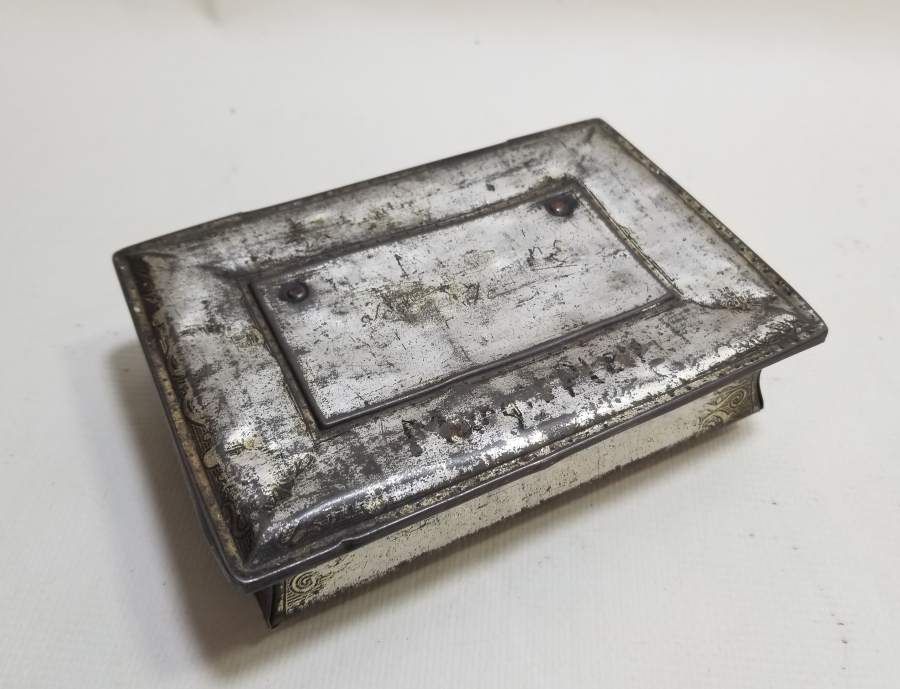 EL YAPIMI ANTİKA PUL KUTUSU