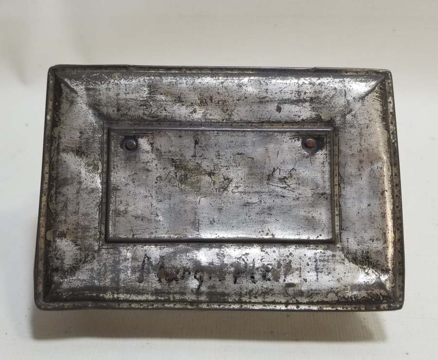 EL YAPIMI ANTİKA PUL KUTUSU