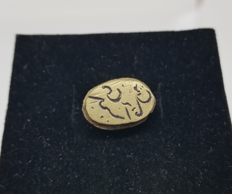 OSMANLI DÖNEMİ ÜZERİ OSMANLICA YAZILI ŞAHIS MÜHRÜ