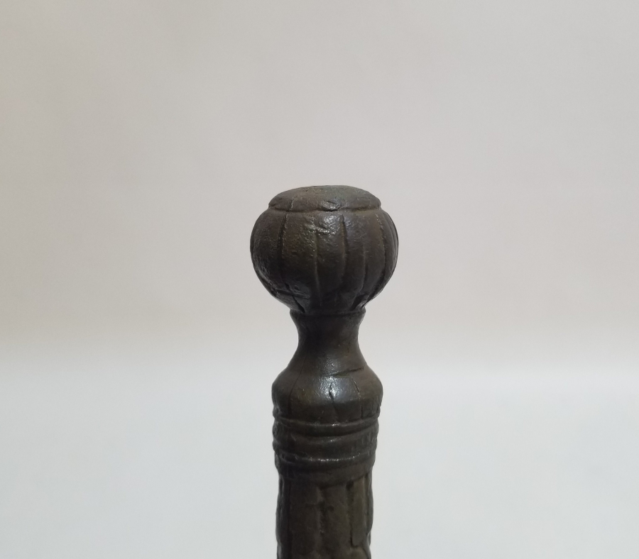 OSMANLI DÖNEMİ MEVLEVİ DERVİŞ SİKKESİ FORMUNDA YAPILMIŞ PAZARCI SARIK MAŞASI PARÇASI