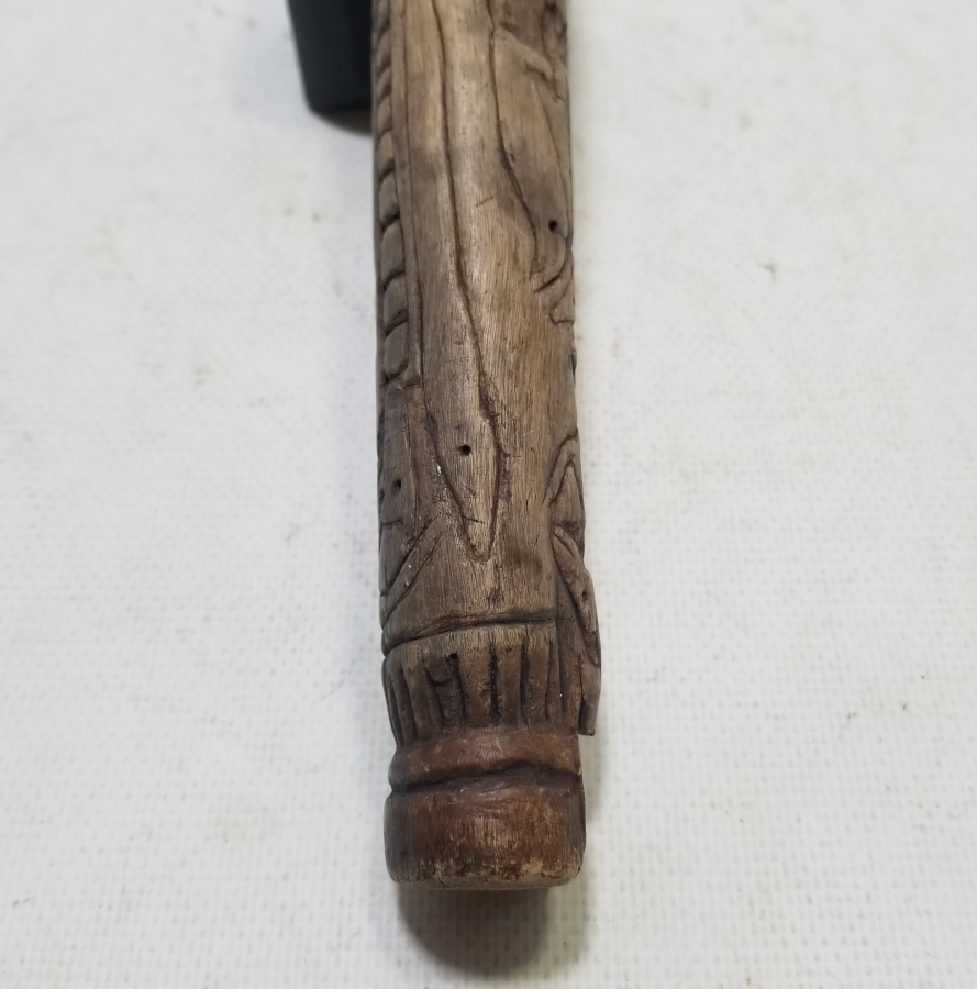 ÜZERİNDE GEYİK, ÇAKAL VE TAVŞAN GİBİ HAYVAN FİGÜRLERİ BULUNAN OSMANLI DÖNEMİ NADİR ŞAMANİK TEF TOKMAĞI