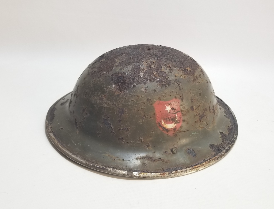 ÜZERİ AY YILDIZLI ÇOK NADİR KORE SAVAŞI TÜRK TUGAYI ASKER MİĞFERİ