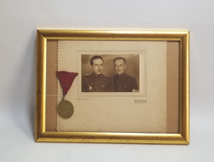 ORİJİNAL İSTİKLAL MADALYASI VE MADALYALI SUBAYLAR FOTOĞRAFI