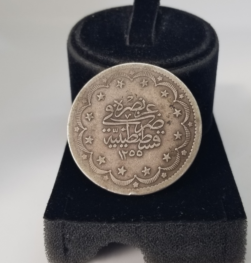 ABDÜLMECİD HAN DÖNEMİ ÇOK YÜKSEK KONDİSYONDA GÜMÜŞ 20 KURUŞ