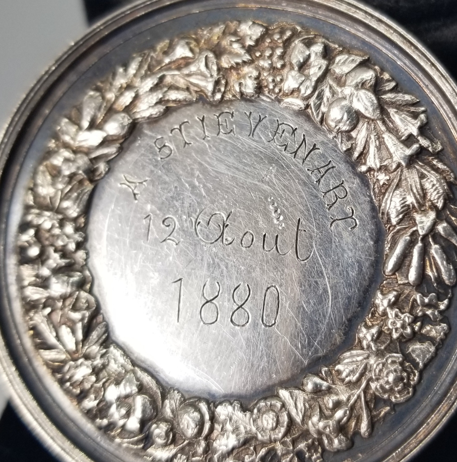 1880 TARİHLİ AVRUPA GÜMÜŞ MADALYA