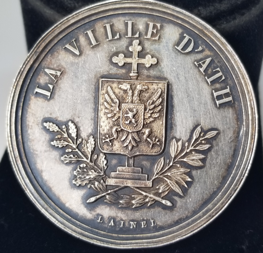 1880 TARİHLİ AVRUPA GÜMÜŞ MADALYA