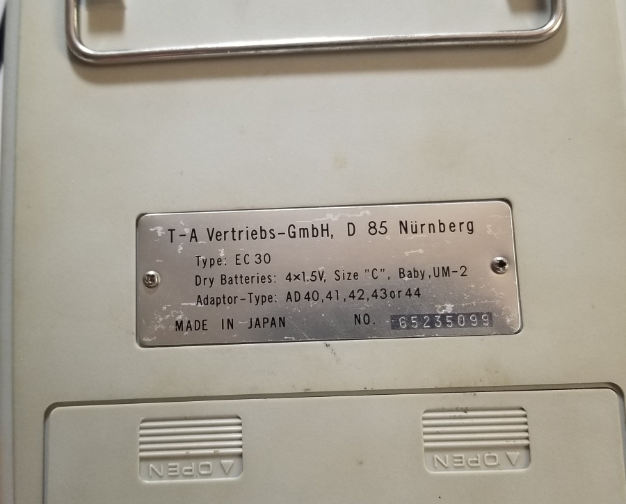 ANTİKA ELEKTRİKLİ HESAP MAKİNESİ