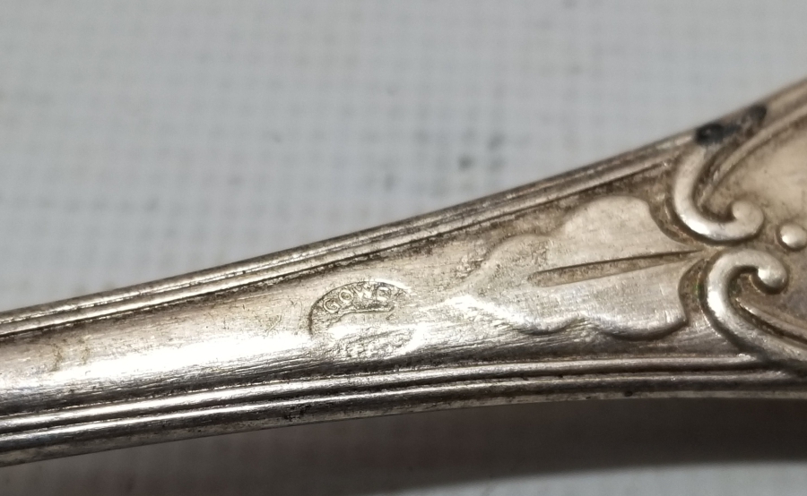 GÜMÜŞ KAPLAMA ANTİKA KAŞIK LOTU