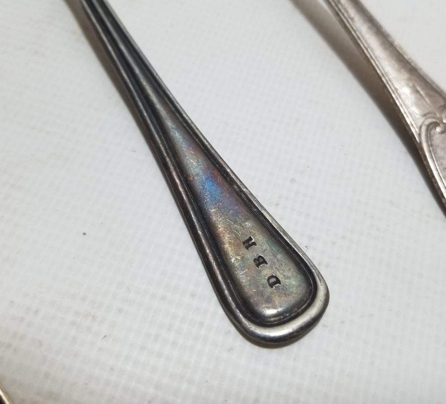 GÜMÜŞ KAPLAMA ANTİKA KAŞIK LOTU