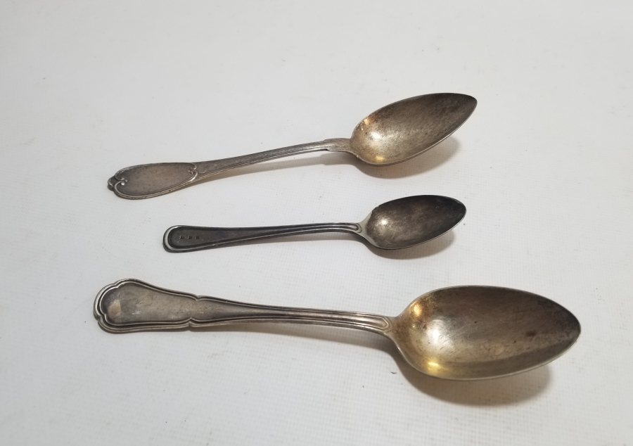 GÜMÜŞ KAPLAMA ANTİKA KAŞIK LOTU