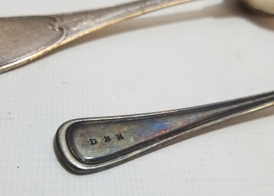 GÜMÜŞ KAPLAMA ANTİKA KAŞIK LOTU