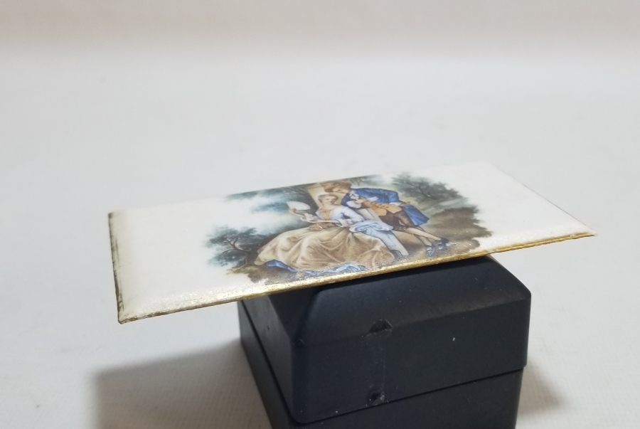 ANTİKA EMAYE FRANSIZ MİNİ PANO