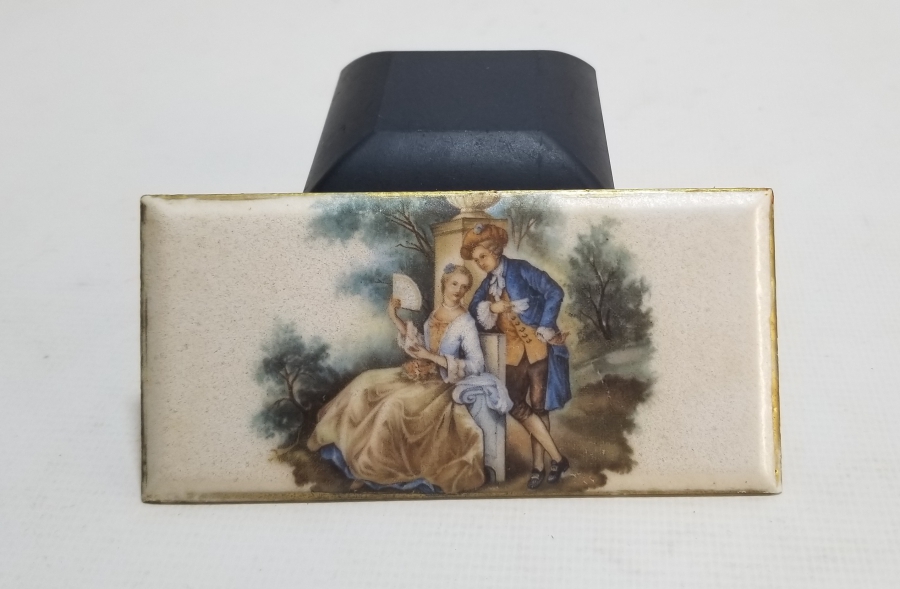 ANTİKA EMAYE FRANSIZ MİNİ PANO