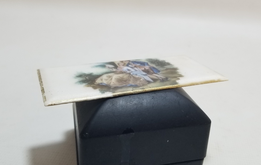 ANTİKA EMAYE FRANSIZ MİNİ PANO