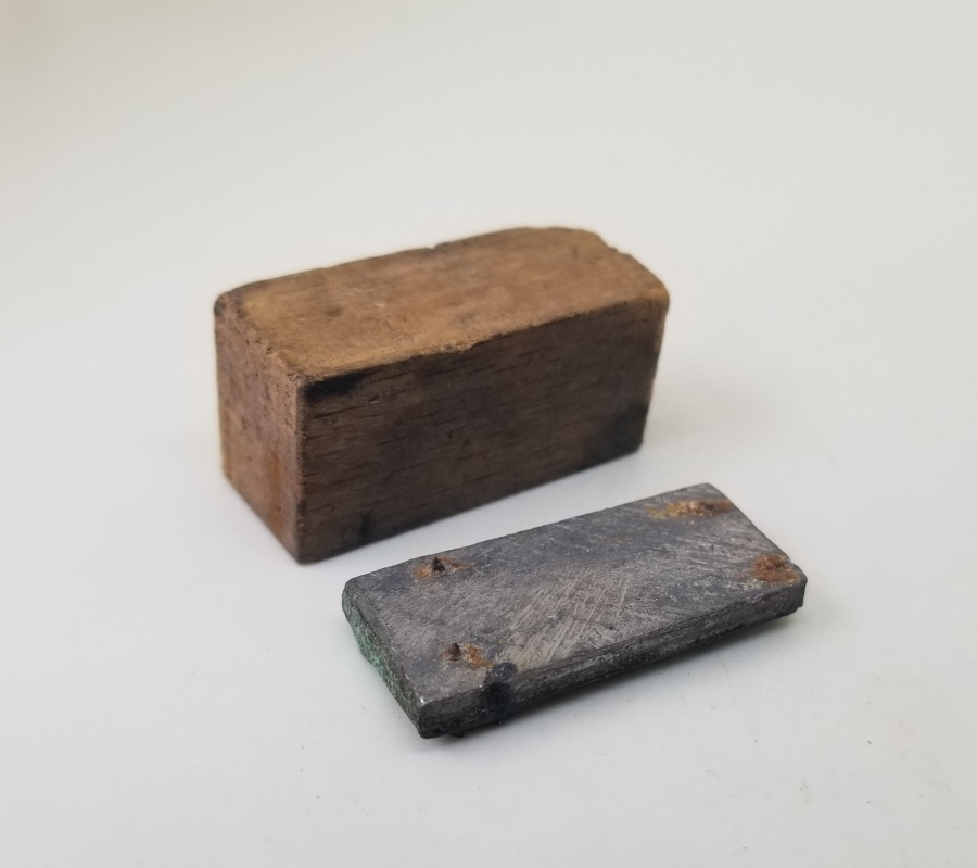 OSMANLI DÖNEMİ EL KAZIMA İŞÇİLİKLİ OSMANLICA AY MÜHRÜ - KLİŞE