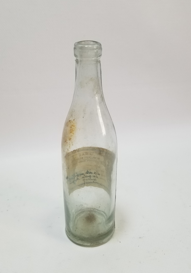 ORİJİNAL ETİKETİYLE ANTİKA ECZACI ŞİŞESİ