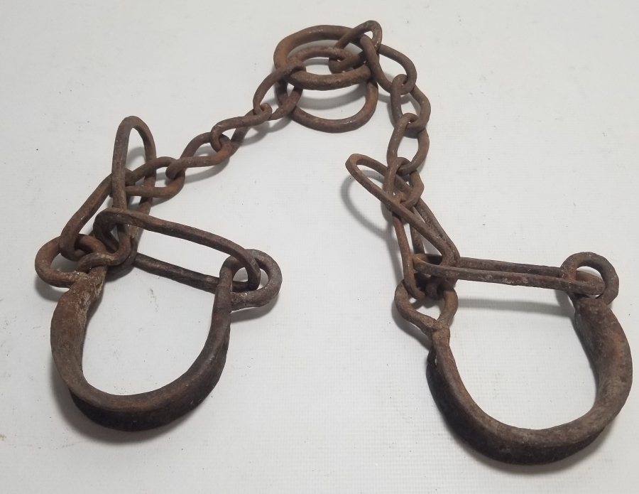 OSMANLI DÖNEMİ EL YAPIMI NADİR MAHKUM AYAK PRANGASI