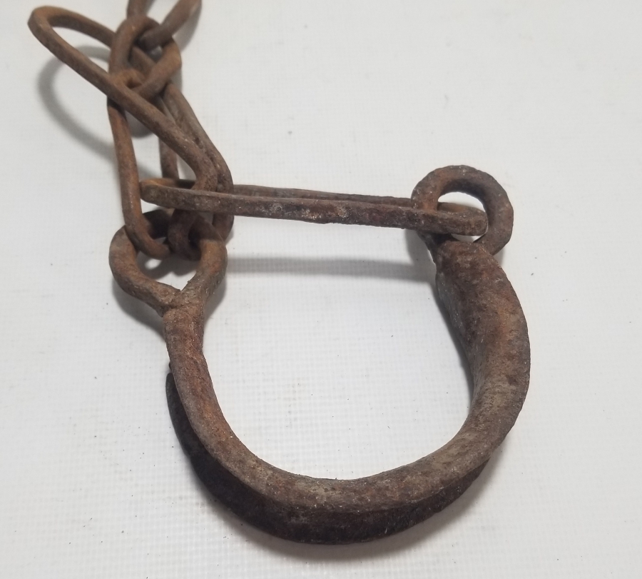 OSMANLI DÖNEMİ EL YAPIMI NADİR MAHKUM AYAK PRANGASI