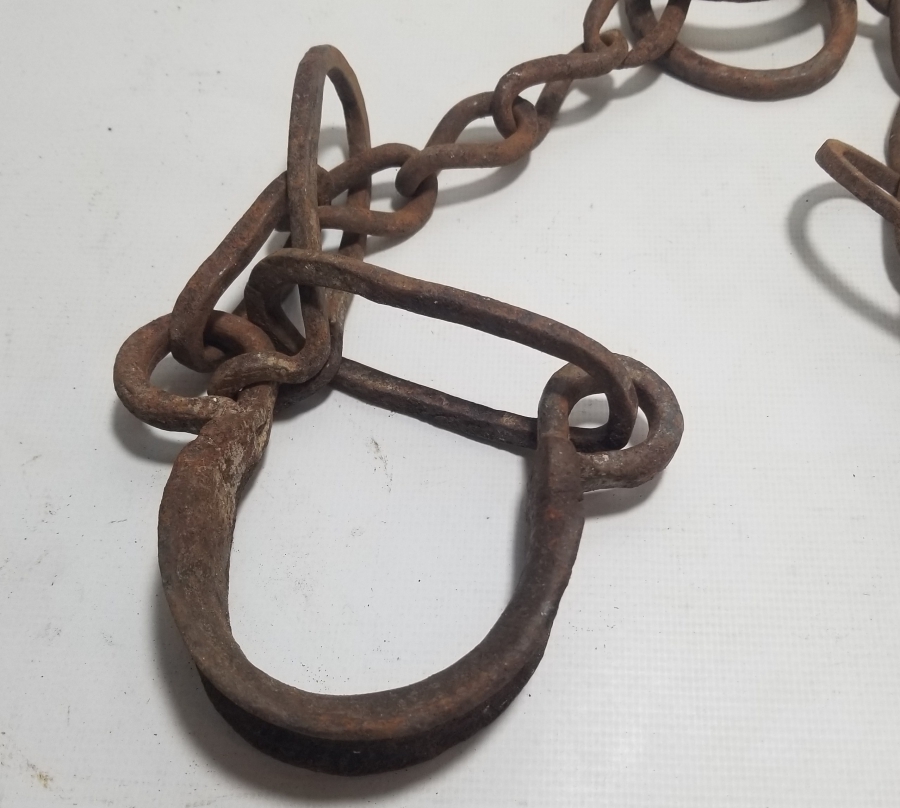 OSMANLI DÖNEMİ EL YAPIMI NADİR MAHKUM AYAK PRANGASI