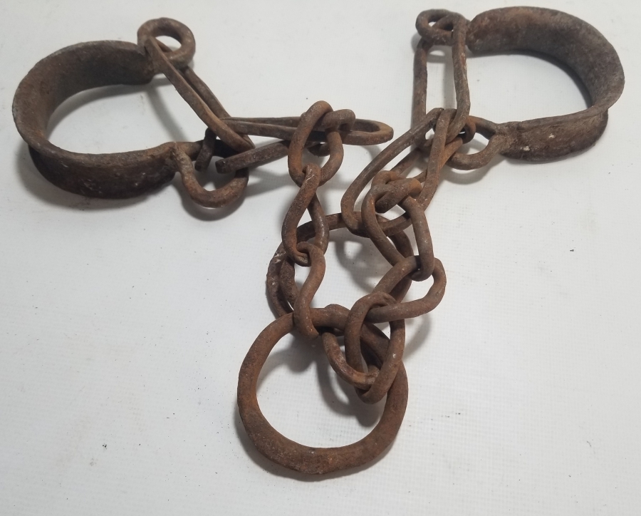 OSMANLI DÖNEMİ EL YAPIMI NADİR MAHKUM AYAK PRANGASI