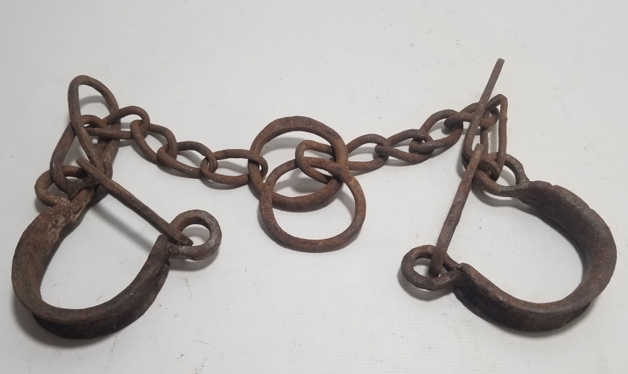 OSMANLI DÖNEMİ EL YAPIMI NADİR MAHKUM AYAK PRANGASI