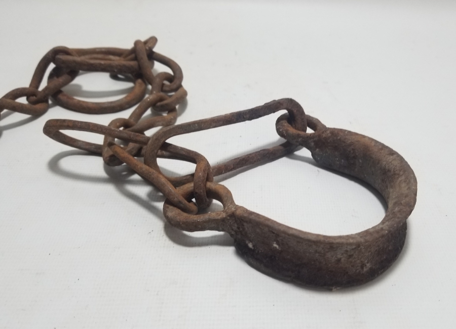 OSMANLI DÖNEMİ EL YAPIMI NADİR MAHKUM AYAK PRANGASI