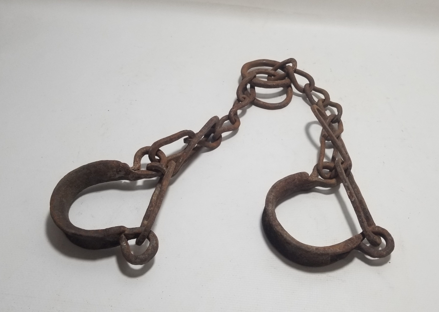 OSMANLI DÖNEMİ EL YAPIMI NADİR MAHKUM AYAK PRANGASI