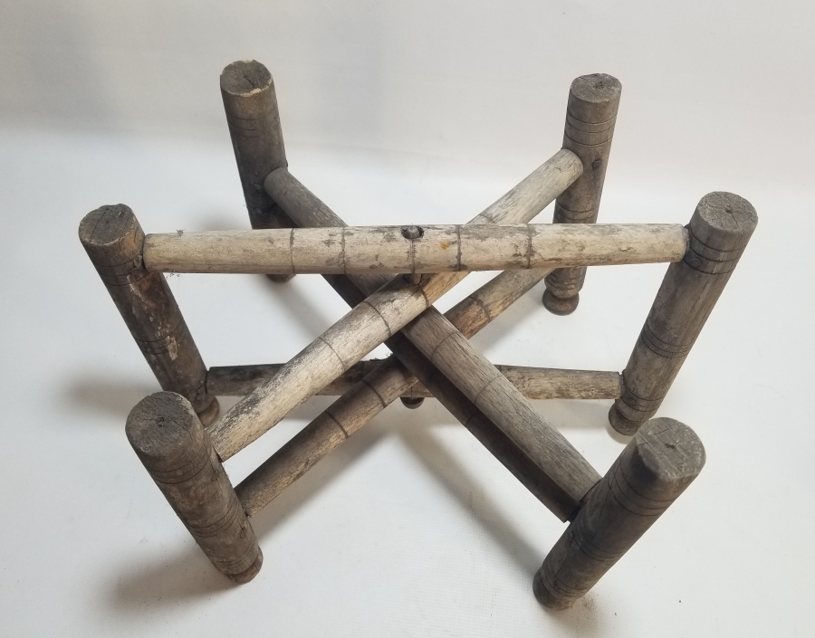 OSMANLI DÖNEMİ EL YAPIMI AHŞAP MEVLEVİ SOFRA ALTI