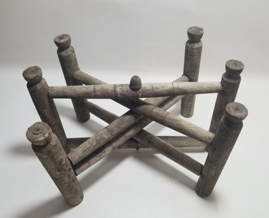 OSMANLI DÖNEMİ EL YAPIMI AHŞAP MEVLEVİ SOFRA ALTI